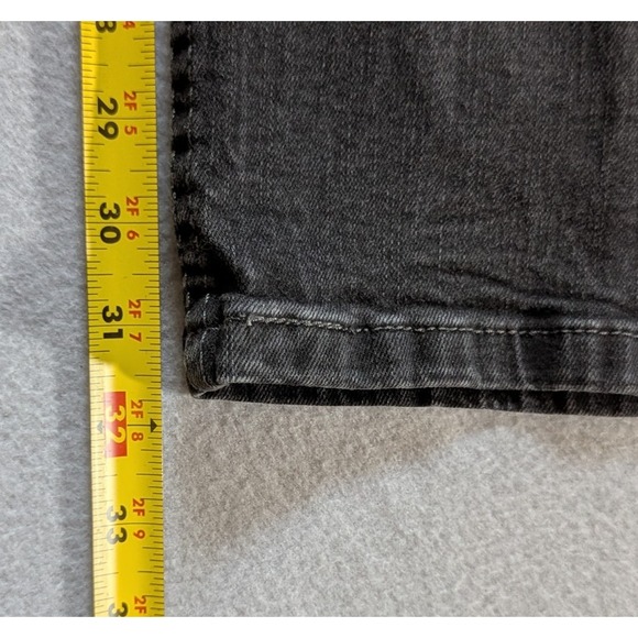 Levi's 505 Jeans Mens 30x32 Black Fade Straight Leg Regular Fit Mid Rise - Picture 10 of 10